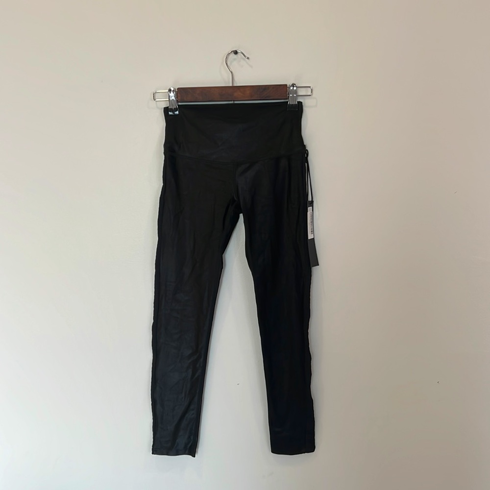 Noli yoga women activewear performance 7/8 legging (tempo black, small)